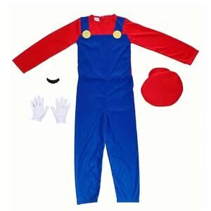 NWOT Mario from Super Mario Brothers Costume - Size M